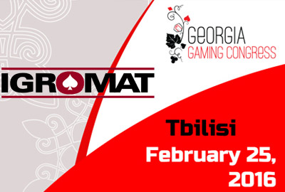 Igromat — генеральный спонсор Georgia Gaming Congress Igromat — генеральный спонсор Georgia Gaming Congress