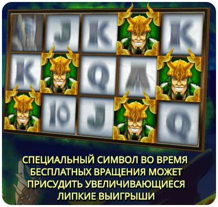 Игровой слот Legend of Loki
