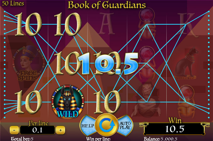 Игровой автомат Book Of Guardians