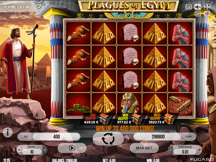 Игровой слот Plagues Of Egypt Игровой слот Plagues Of Egypt