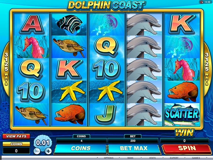 Игровой автомат Dolphin Coast на деньги Игровой автомат Dolphin Coast на деньги