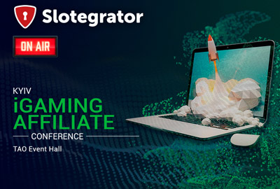 Slotegrator проведет видеотрансляцию с Kyiv iGaming Affiliate Conference Slotegrator проведет видеотрансляцию с Kyiv iGaming Affiliate Conference