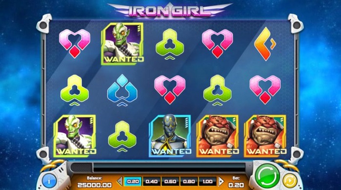 Игровой автомат Iron Girl на деньги Игровой автомат Iron Girl на деньги