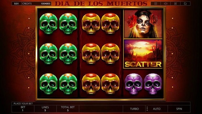 Игровой автомат Dia De Los Muertos Игровой автомат Dia De Los Muertos