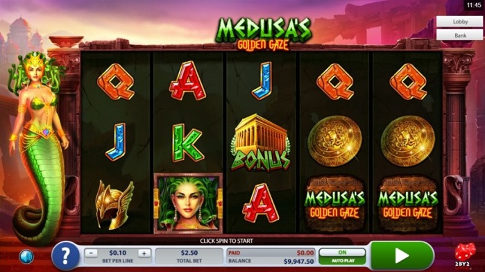 Игровой автомат Medusa’s Golden Gaze Игровой автомат Medusa’s Golden Gaze