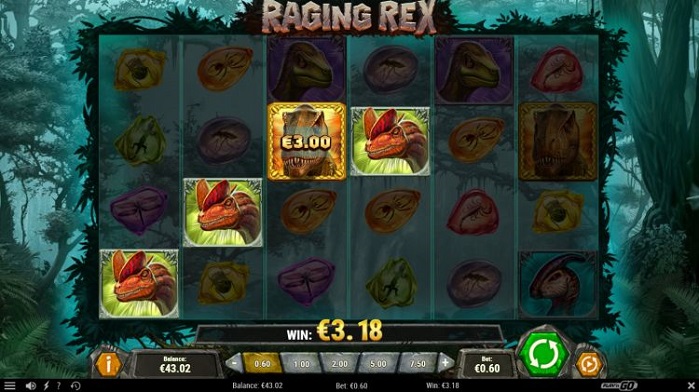 Игровой автомат Raging Rex Игровой автомат Raging Rex