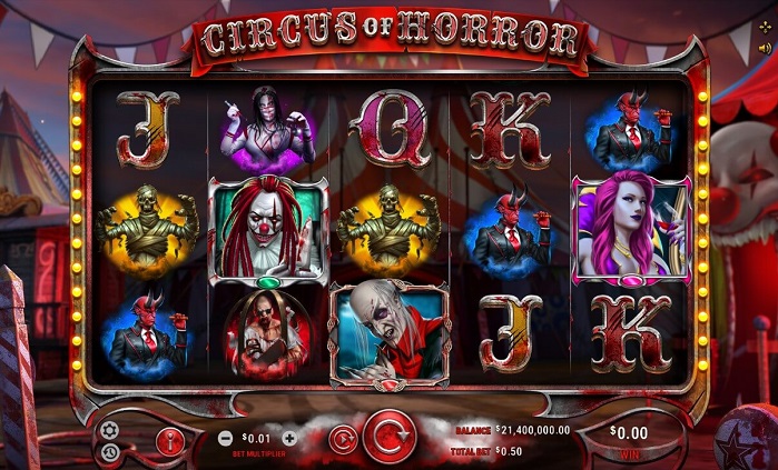 Игровой автомат Circus of Horror Игровой автомат Circus of Horror