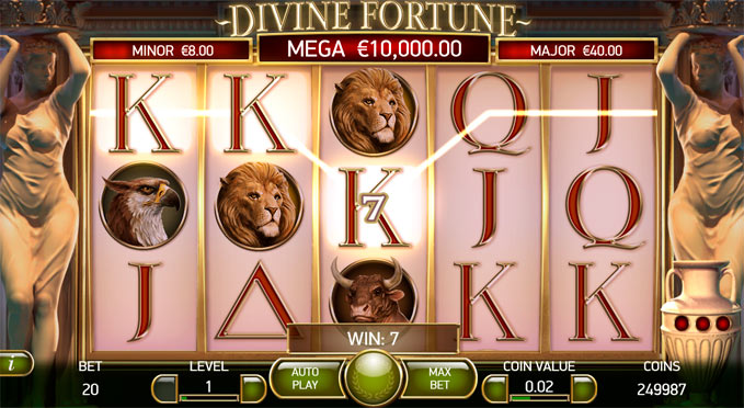 Онлайн слот Divine Fortune Онлайн слот Divine Fortune