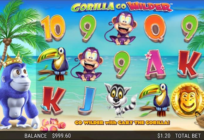 Игровой автомат Gorilla Go Wilder Игровой автомат Gorilla Go Wilder