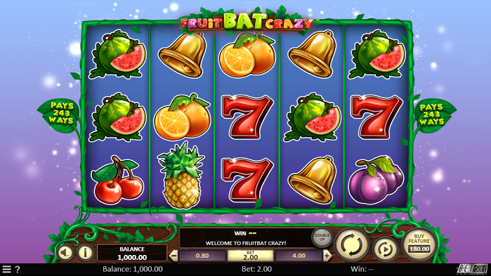 Игровой автомат Fruitbat Crazy Игровой автомат Fruitbat Crazy