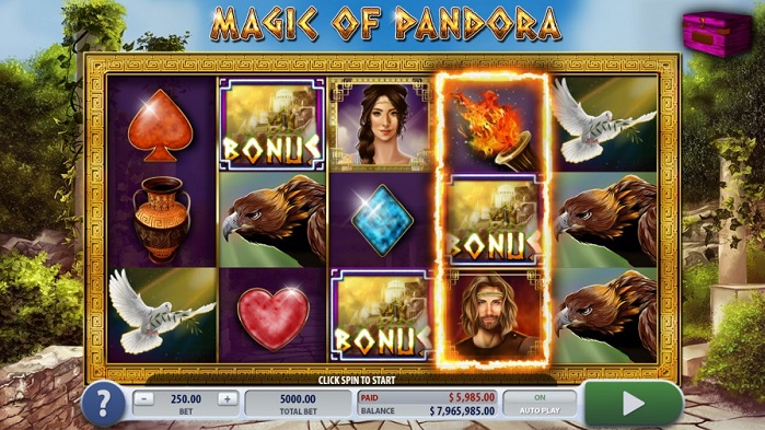 Игровой автомат Magic of Pandora Игровой автомат Magic of Pandora
