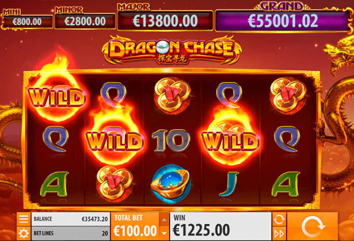 Игровой автомат Dragon Chase