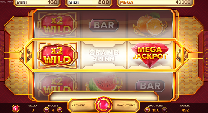 Игровой автомат Grand Spinn Игровой автомат Grand Spinn