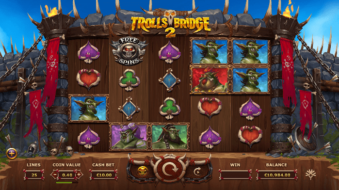 Игровой автомат Trolls Bridge 2 Игровой автомат Trolls Bridge 2