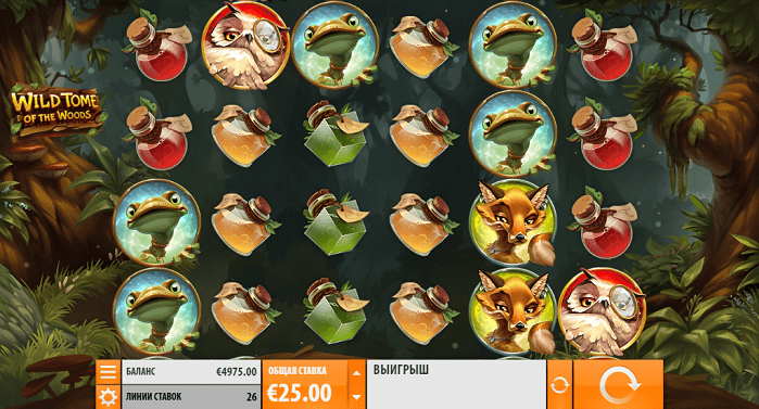 Игровой автомат Wild Tome of the Woods Игровой автомат Wild Tome of the Woods