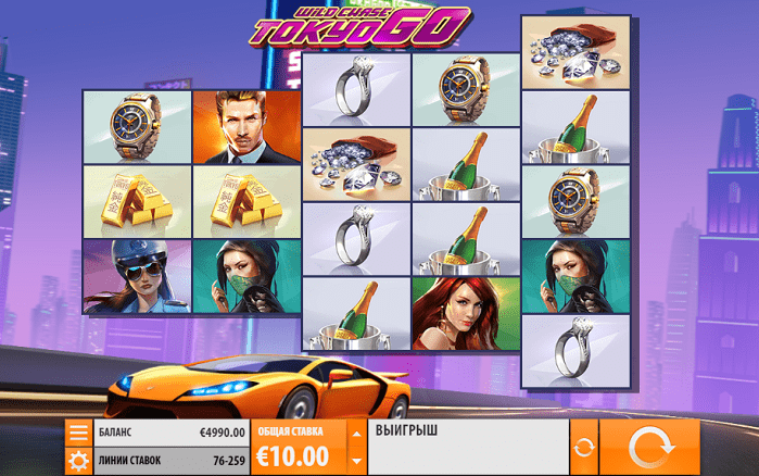 Игровой автомат Wild Chase: Tokyo Go Игровой автомат Wild Chase: Tokyo Go