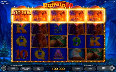 Слот BUFFALO 50 Слот BUFFALO 50