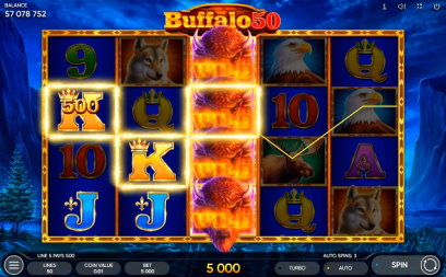 Слот BUFFALO 50 Слот BUFFALO 50